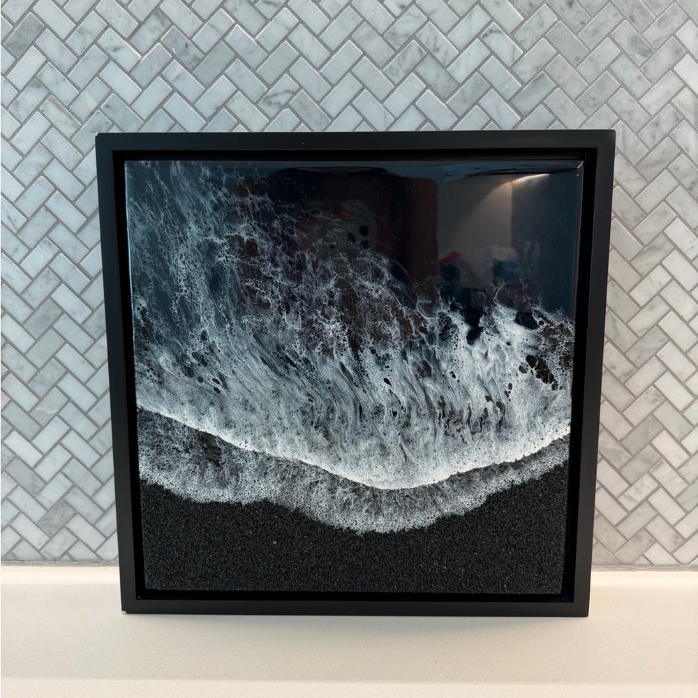 Rivka Wilkins Gorgeous Resin Ocean Art